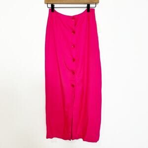 ERIC New York Pink Women Button Size 4 Skirt BRAND NEW
